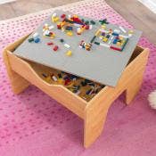 Activity Table with Board - Gray & Natural