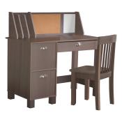 Study Desk with Chair - Gray Ash