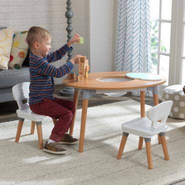 Mid-Century Kid™ Toddler Table & 2 Chair Set